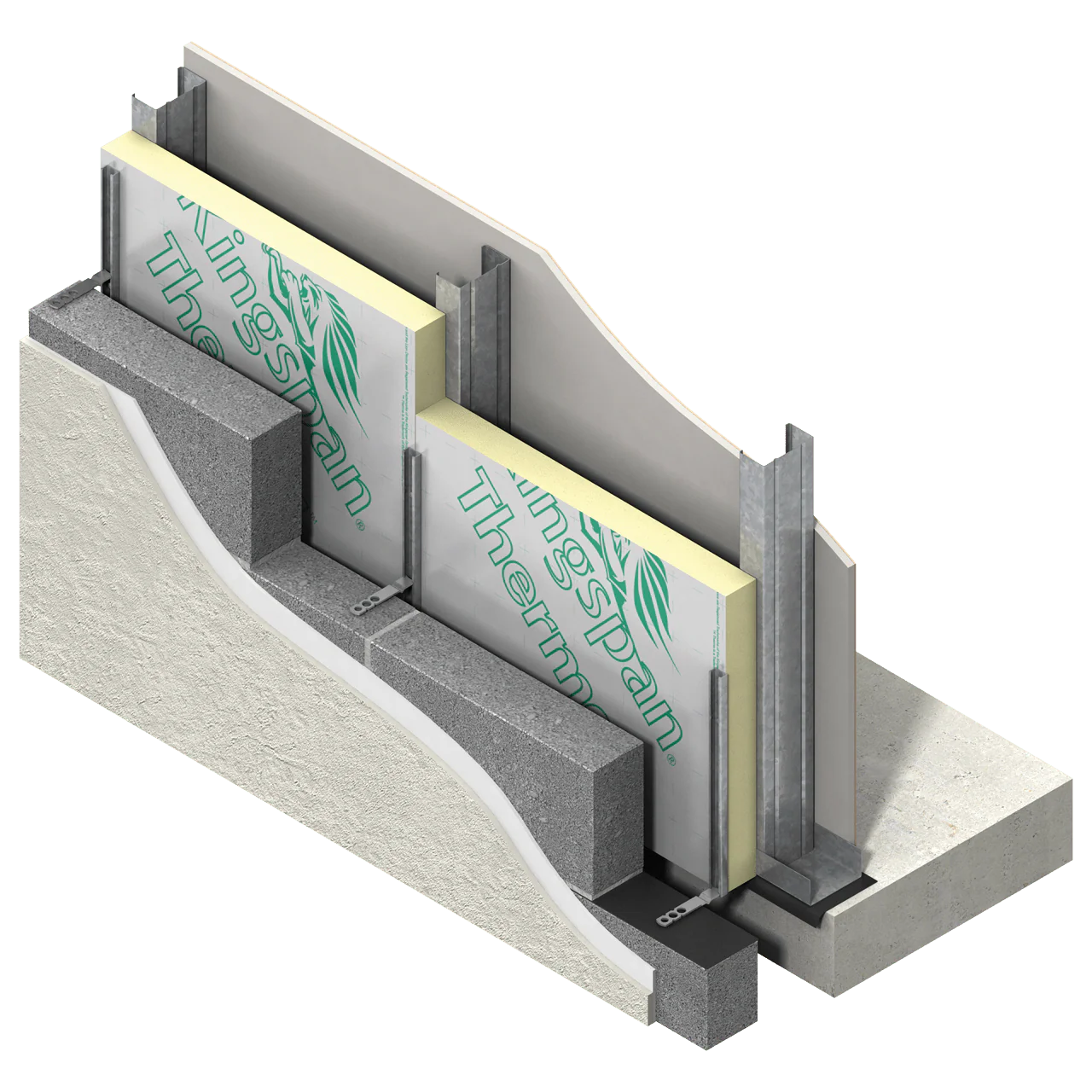 140mm Kingspan TW55 ThermaWall PIR Insulation Board 2.4m x 1.2m - Image 5