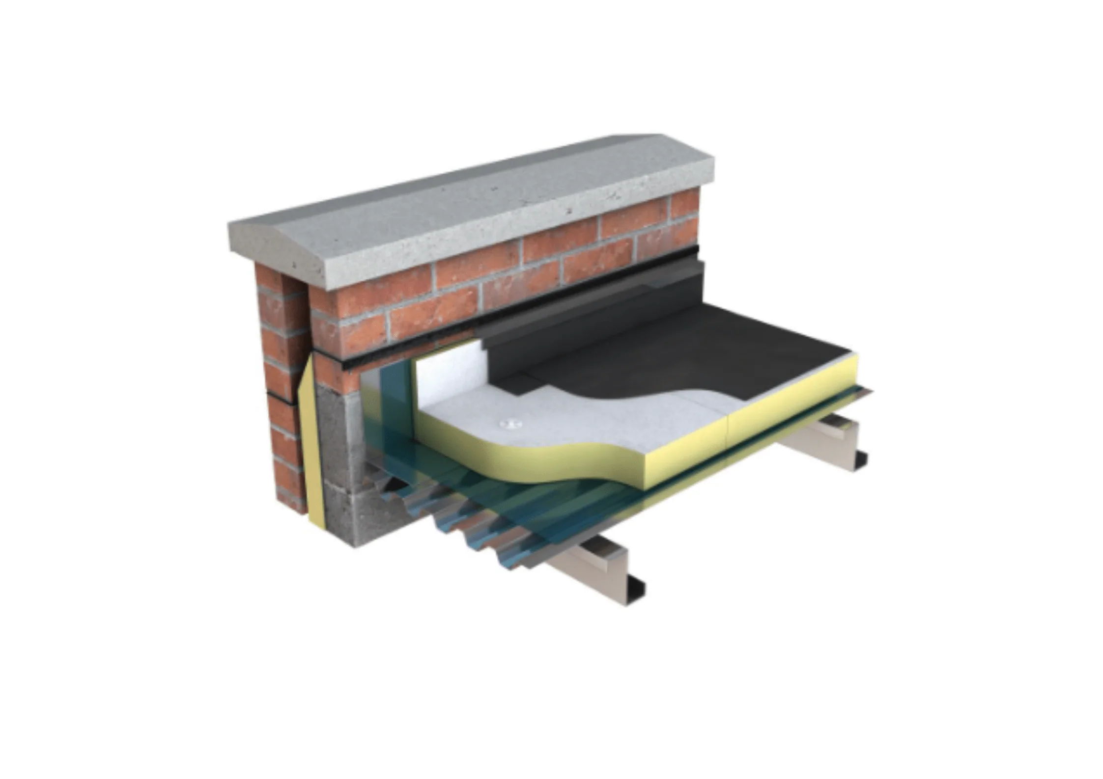 140mm Recticel Powerdeck F Flat Roof Insulation Board 1200 x 600mm - 2.88m2 Pack - Image 4