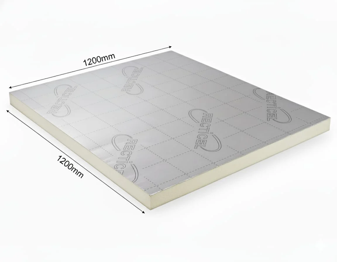 25mm PIR Insulation Half Board 1.2m x 1.2m