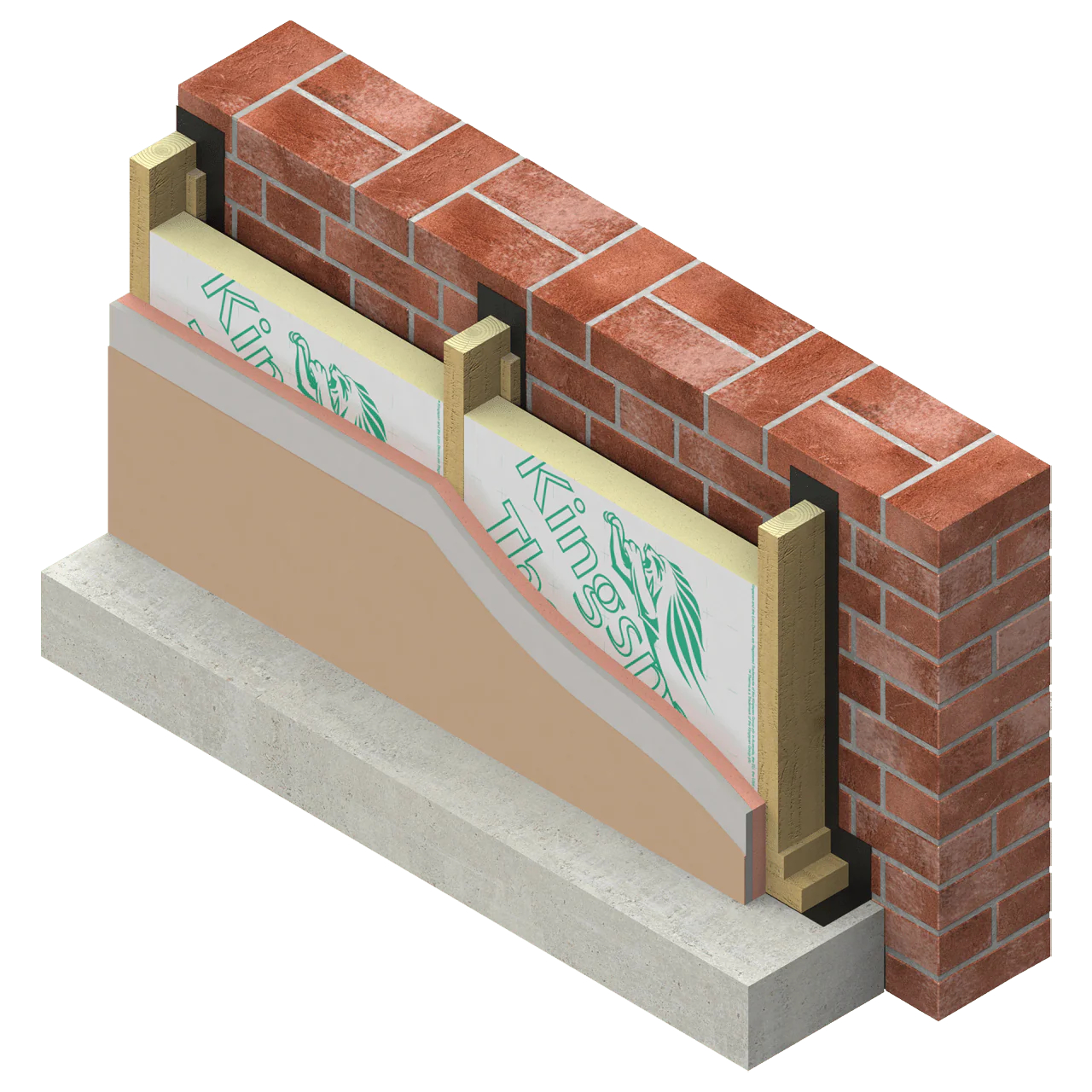 30mm Kingspan TW55 ThermaWall PIR Insulation Board 2.4m x 1.2m - Image 2