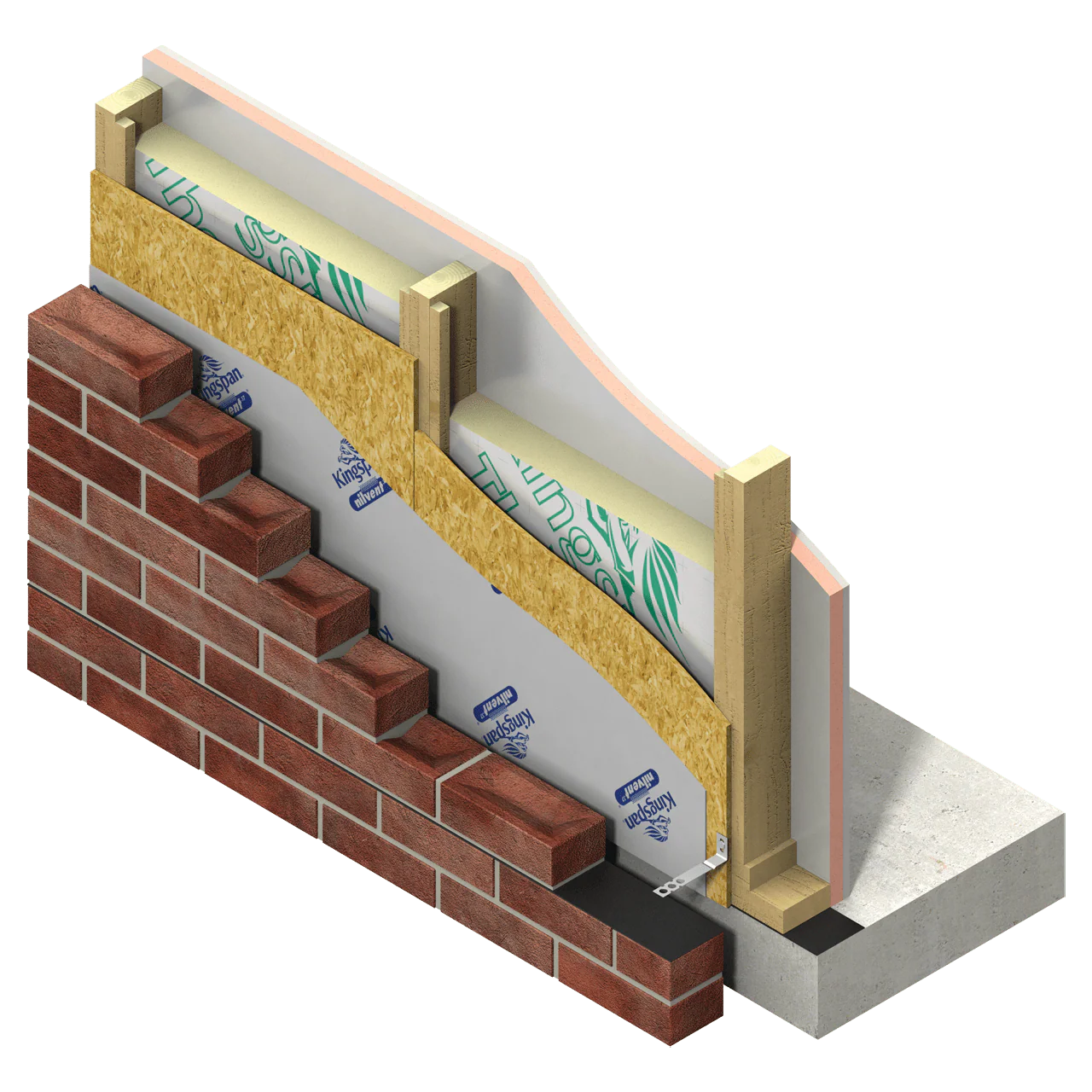 30mm Kingspan TW55 ThermaWall PIR Insulation Board 2.4m x 1.2m - Image 3