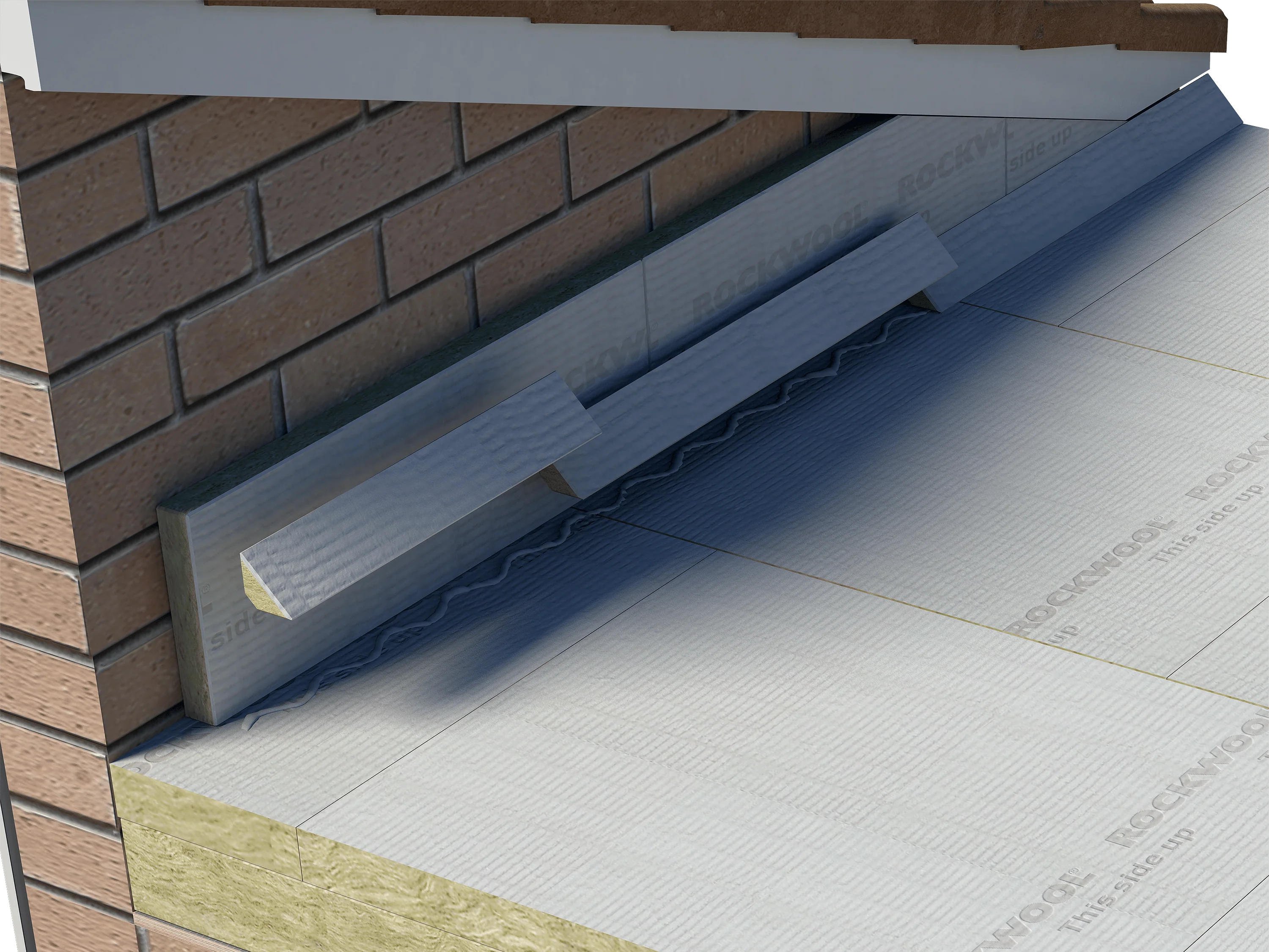 30mm Rockwool Hardrock Multi-Fix Angle Fillet (75 pieces) - Image 2