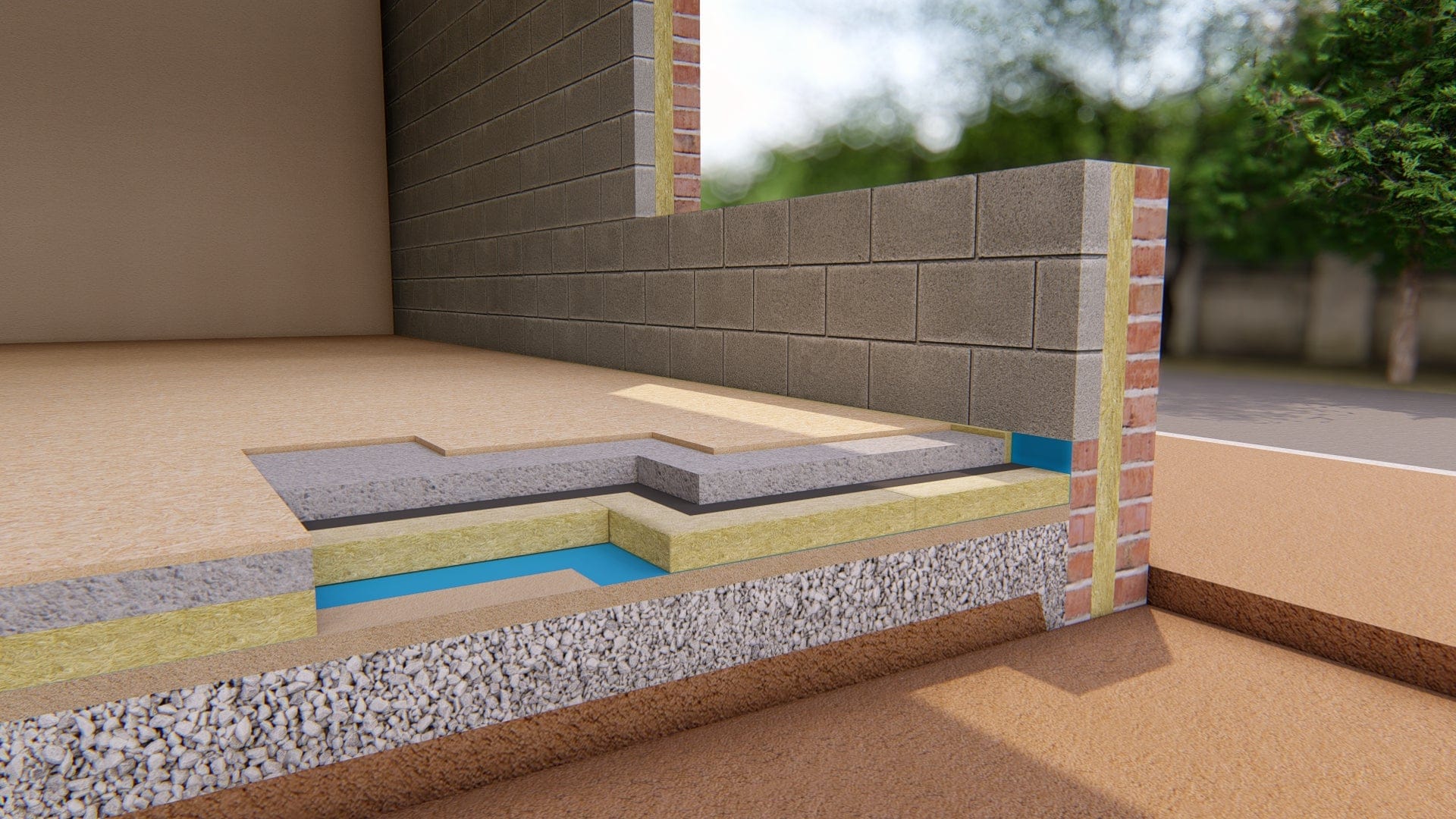 100mm Rockwool Thermal RockFloor (sold per pallet) - Image 3