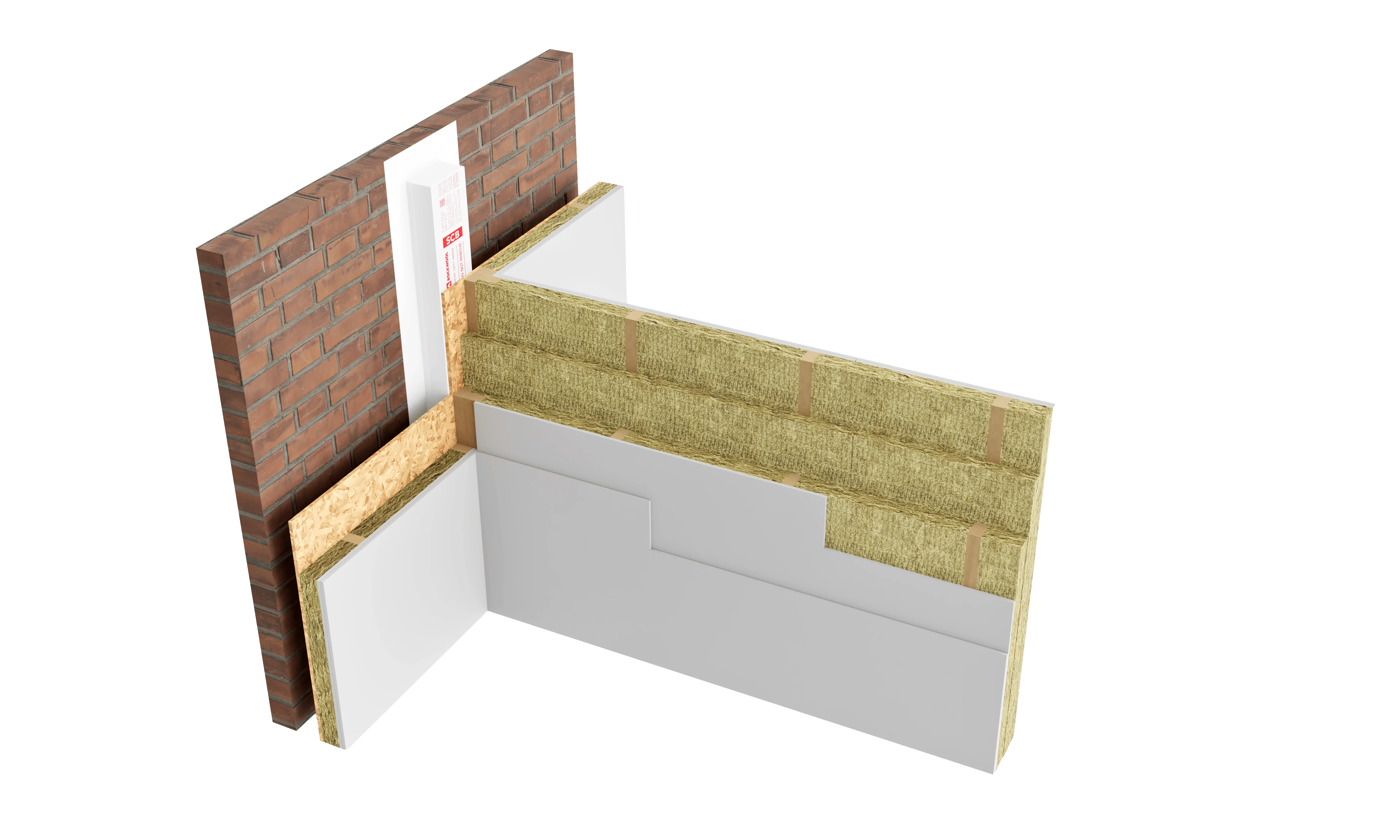 110mm Rockwool Sleeved Cavity Barrier (SCB) 1.2m x 110mm - Image 4