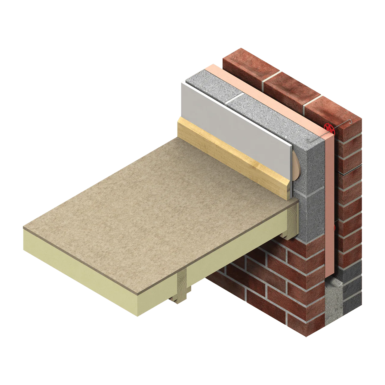 70mm Kingspan TF70 ThermaFloor PIR Insulation Board 2.4m x 1.2m - Image 3