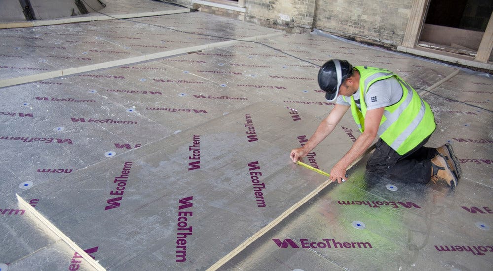 75mm Ecotherm Eco-Versal PIR Insulation Board 2.4m x 1.2m - Image 5