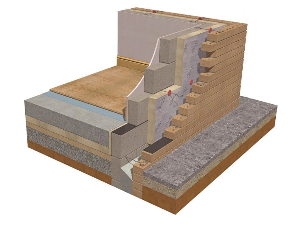 80mm Recticel Eurowall® Partial Fill Cavity Insulation Board 1200mm x 450mm - Image 3