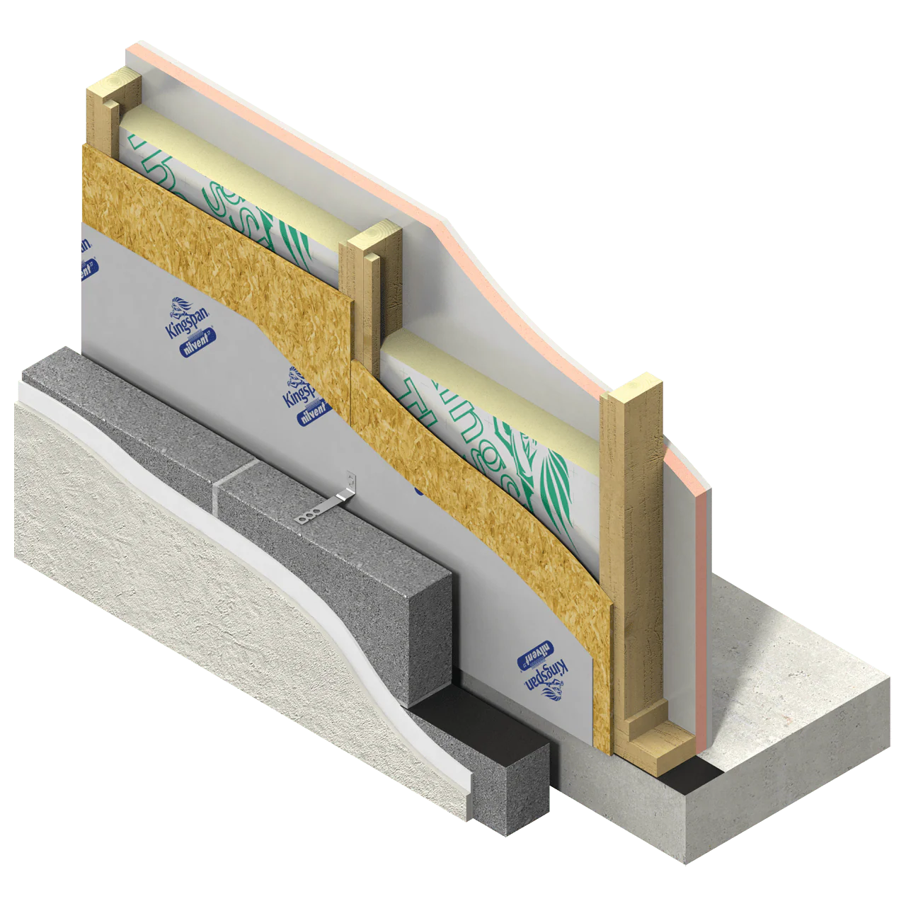 90mm Kingspan TW55 ThermaWall PIR Insulation Board 2.4m x 1.2m - Image 4