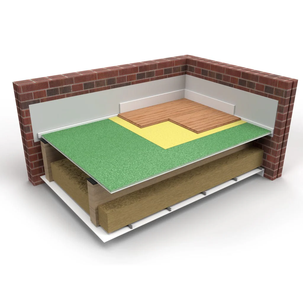 28mm Acustop Acoustic Floor Deck 2.4m x 0.6m - Image 4