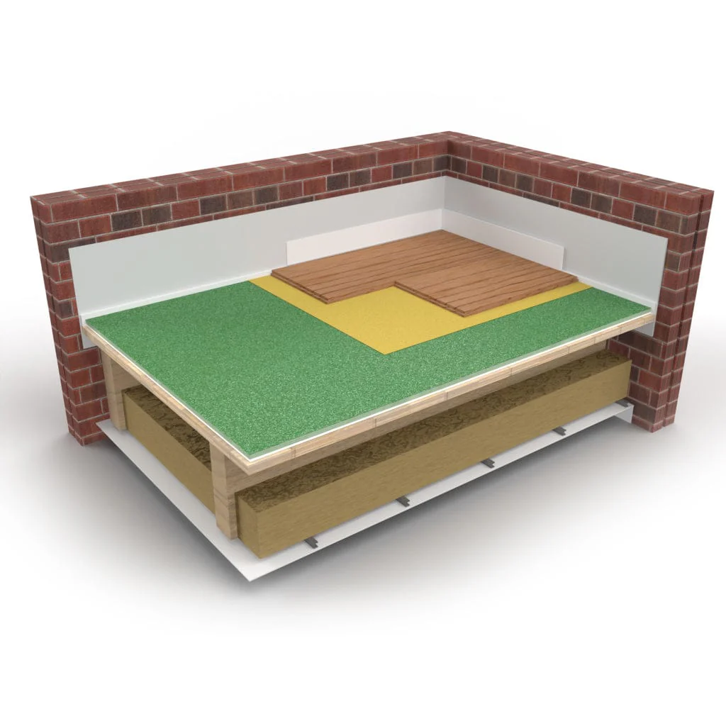 28mm Acustop Acoustic Floor Deck 2.4m x 0.6m - Image 6
