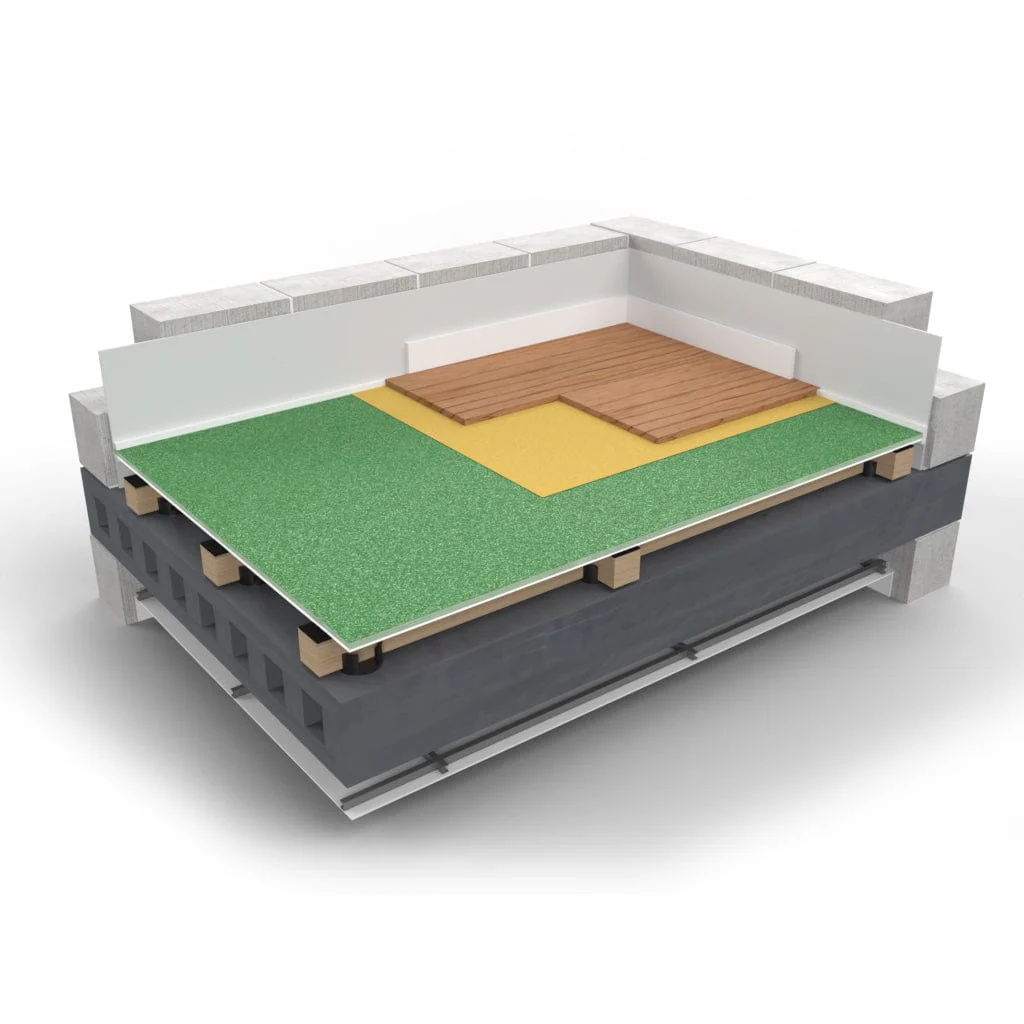 32mm Acustop Acoustic Floor Deck 2.4m x 0.6m - Image 3