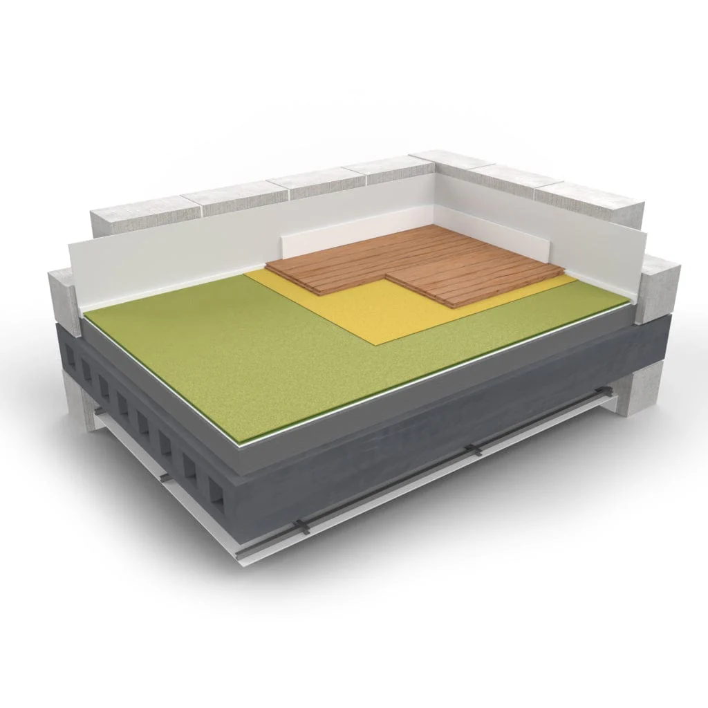 Acustop Acoustic MDF Slimline Overlay Board  1200 x 600 x 19mm - Image 3
