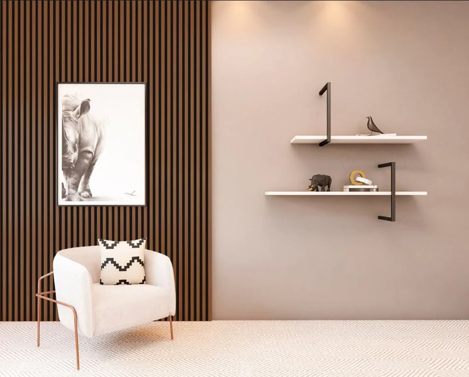 ambi-wall Acoustic Timber Slat Wall Panel 3m Sapele - Image 2