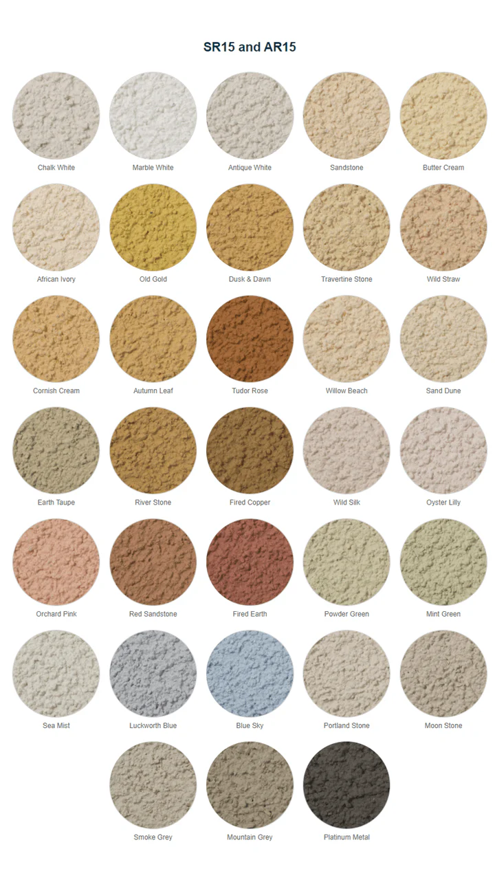 Ecorend SR15 Silicone Thin Coat Render - 25kg  Portland Stone - Image 3
