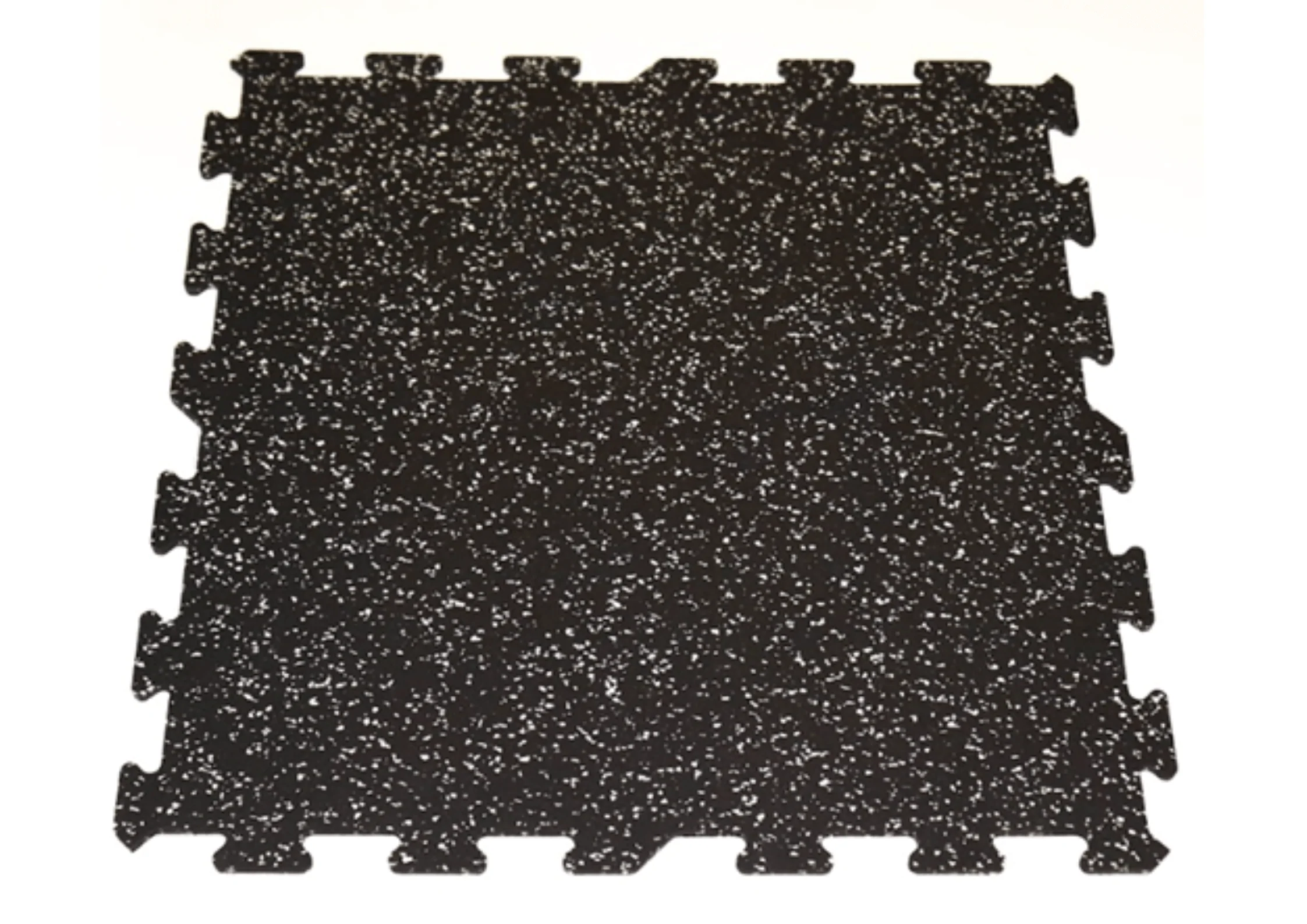 Gym Flooring Interlocking Puzzle Tiles 584 x 584mm Black - Image 2
