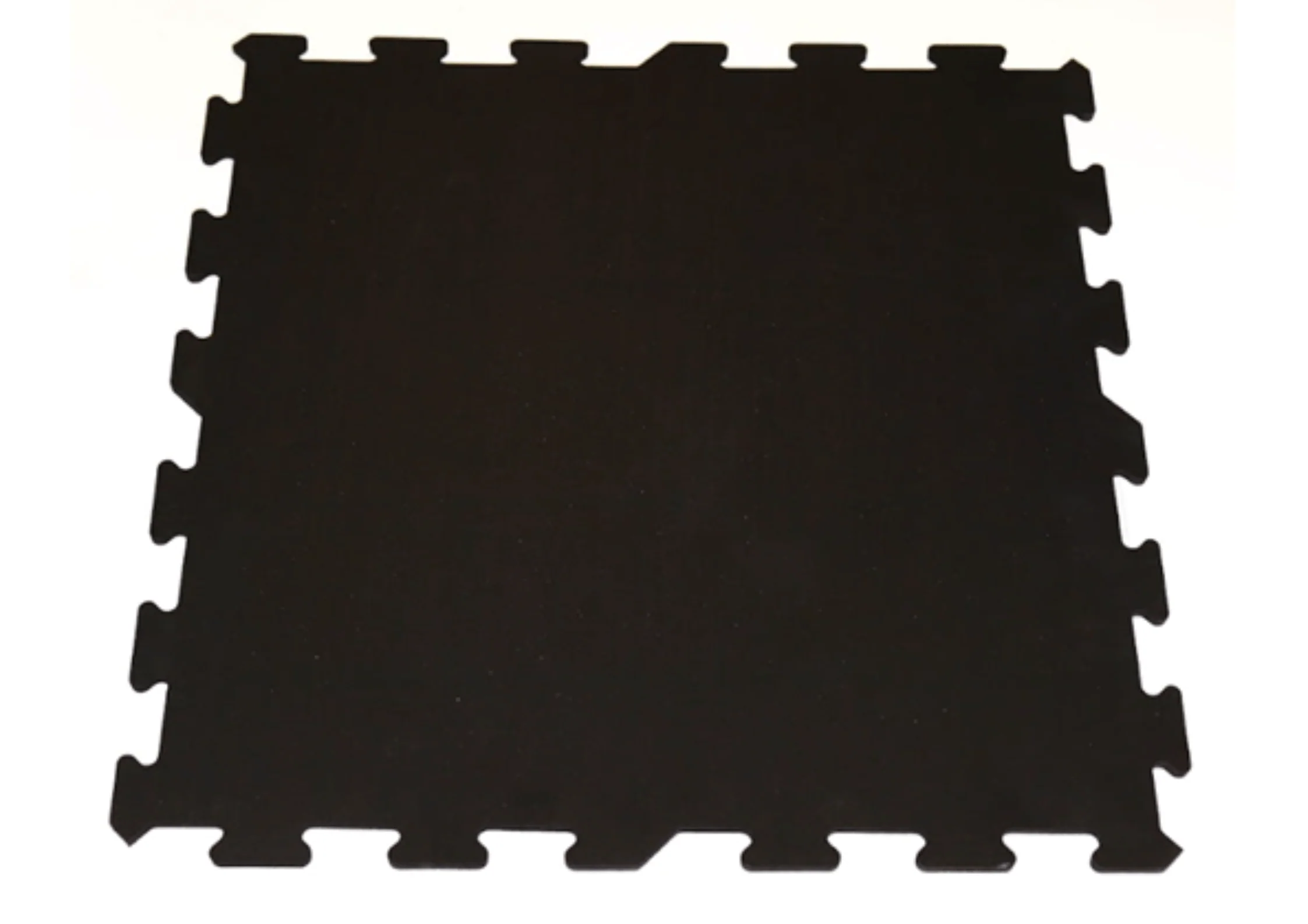 Gym Flooring Interlocking Puzzle Tiles 584 x 584mm Black & Grey