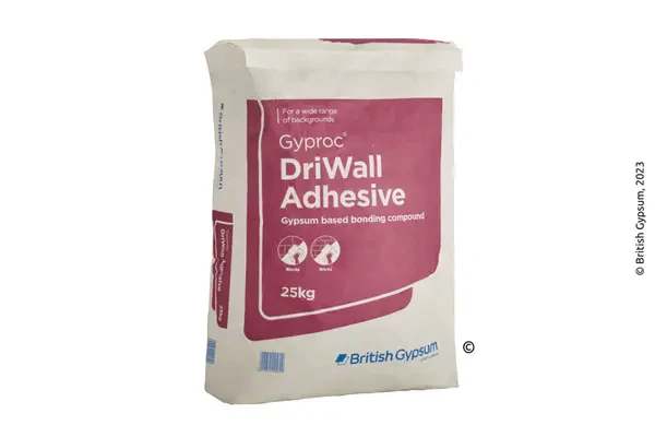 25kg British Gypsum Gyproc DriWall Adhesive