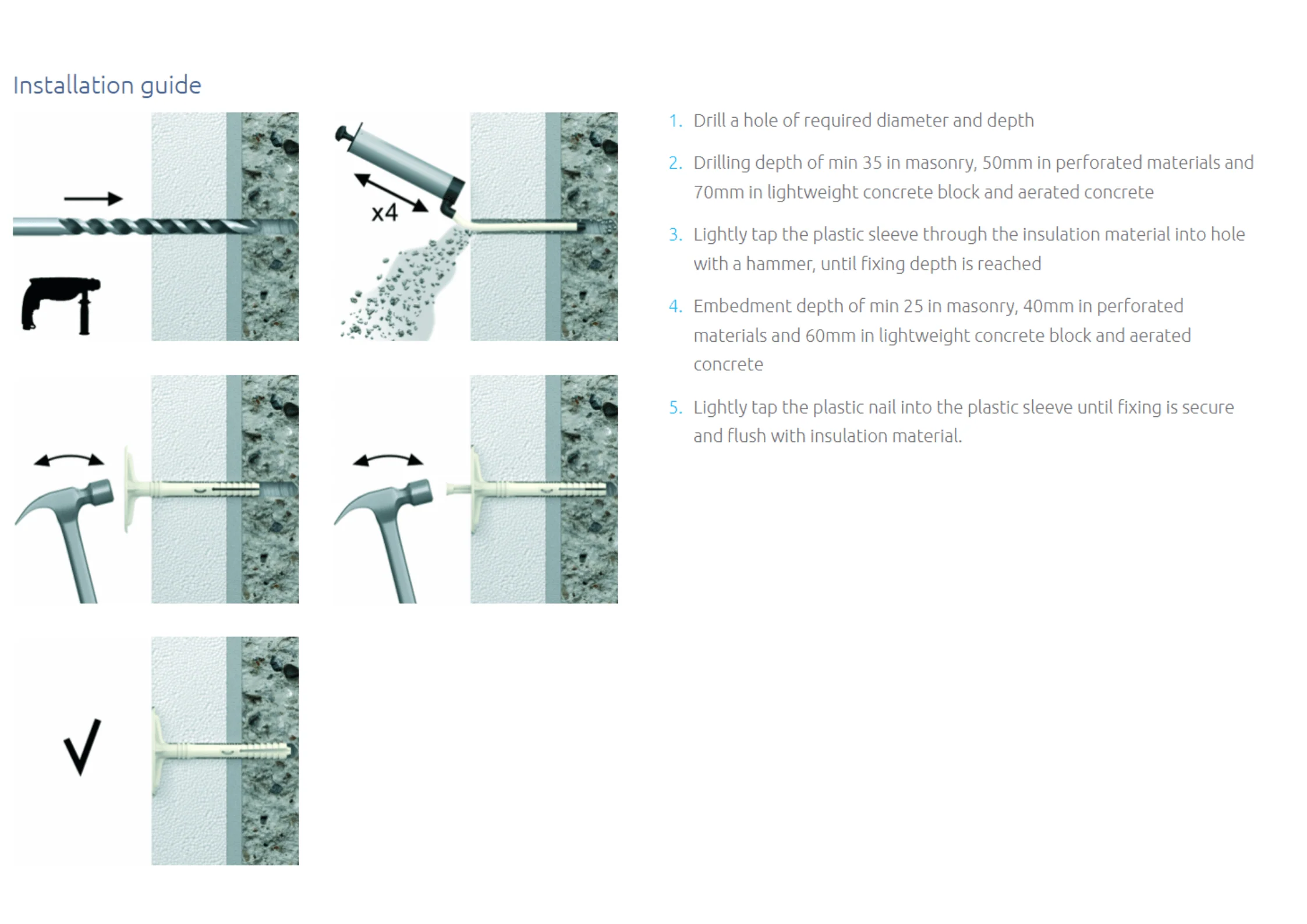 200mm Insulation Anchors - Image 4