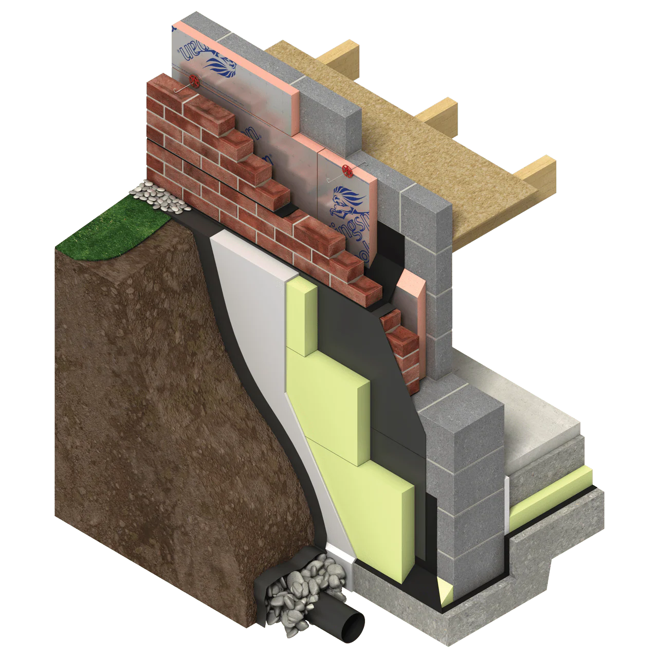 50mm Kingspan GreenGuard GG300 XPS 1250mm x 600mm - Image 3