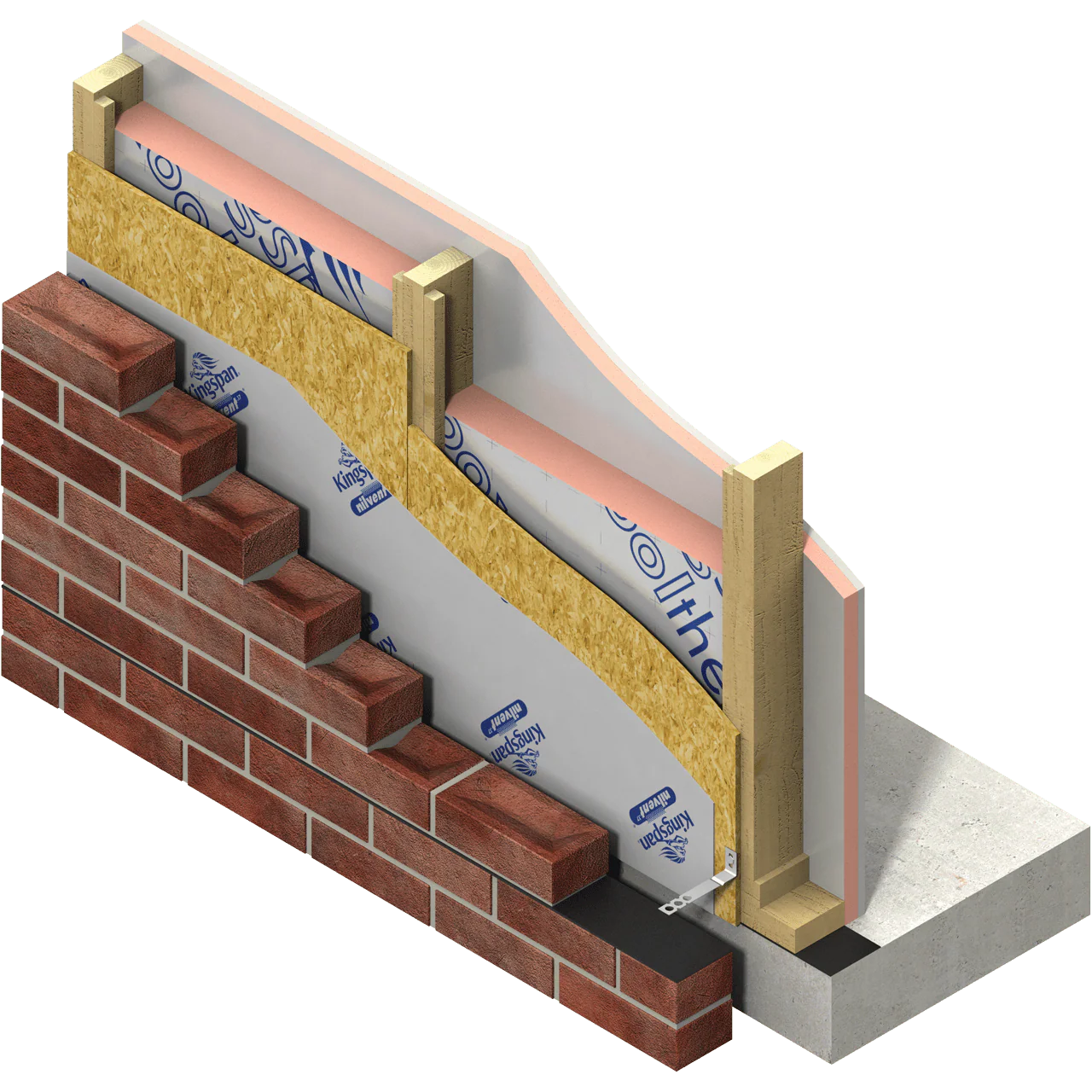60mm Kingspan Kooltherm K112 Phenolic Insulation Framing Board 2.4m x 1.2m 14.40m² - Image 2