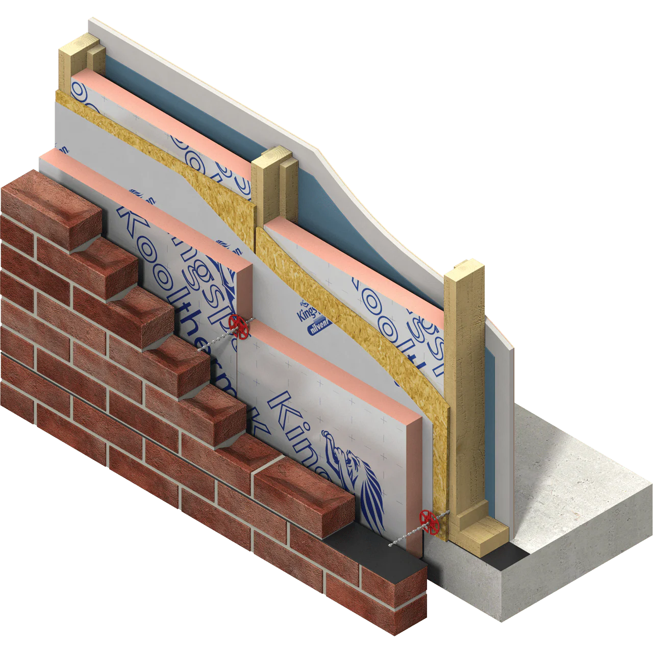 80mm Kingspan Kooltherm K112 Phenolic Insulation Framing Board 2.4m x 1.2m 11.52m² - Image 3