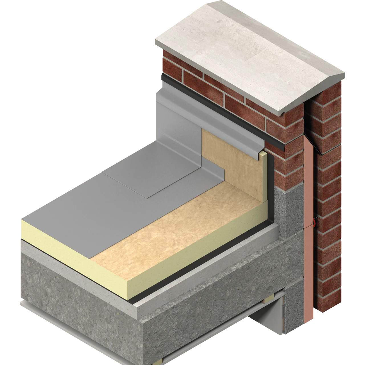 150mm Kingspan Thermaroof TR27 Flat Roof PIR Insulation Board 1200mm x 1200mm - 2.88m2 Pack - Image 3