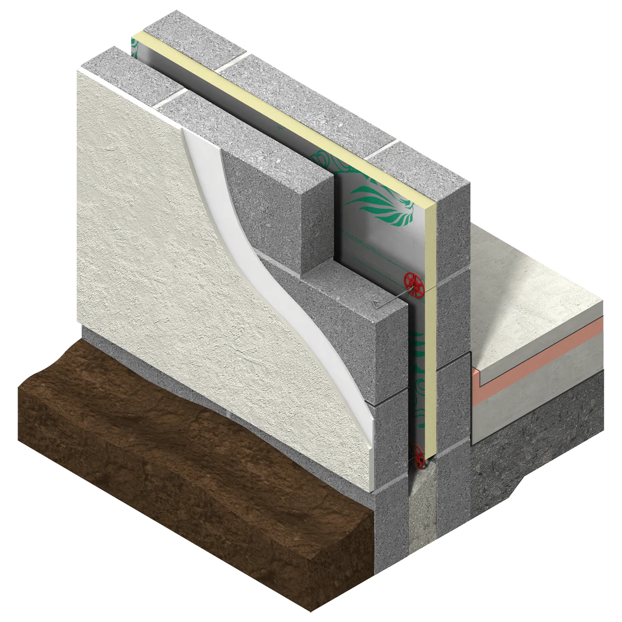 50mm Kingspan Thermawall TW50 PIR Cavity Wall Insulation 1200mm x 450mm - 5.40m2 pack - Image 2