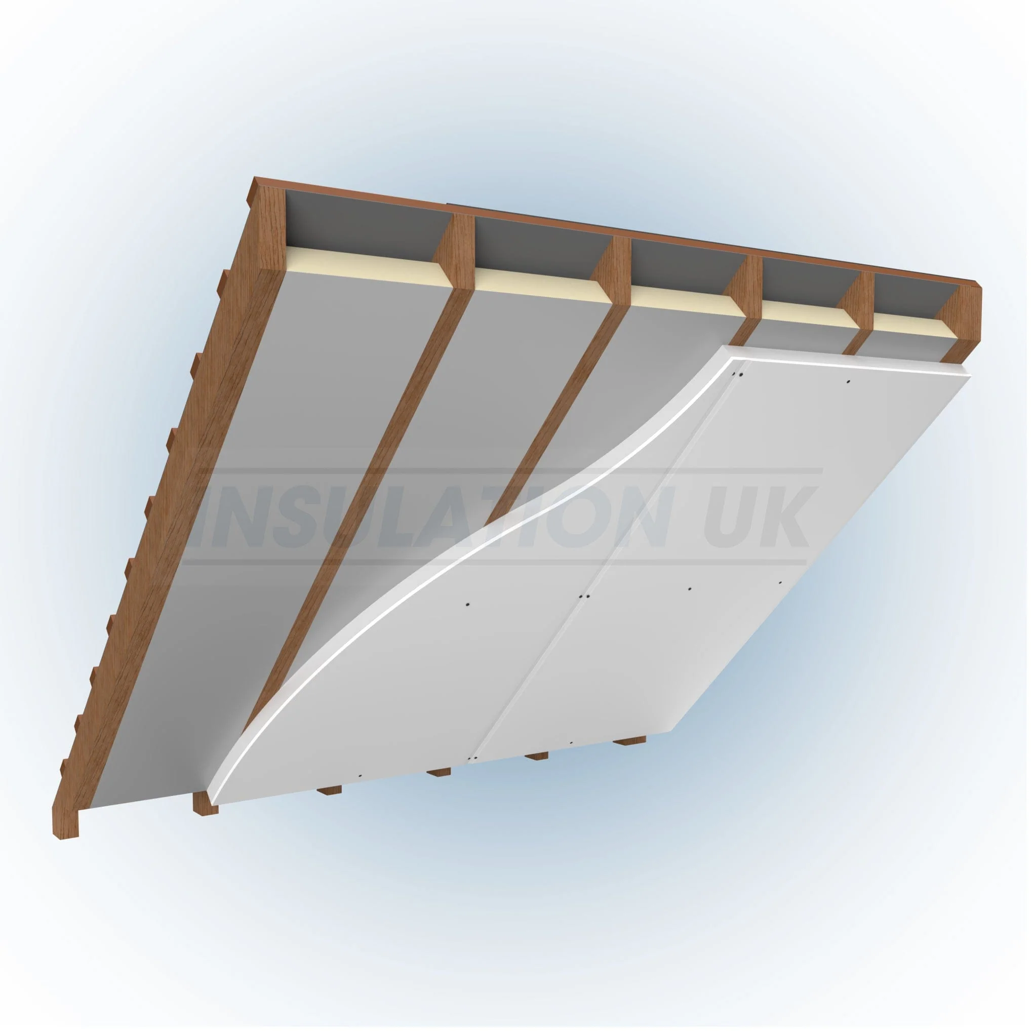 25.5mm Tekwarm EPS Insulated Plasterboard 2.4m x 1.2m - Image 6