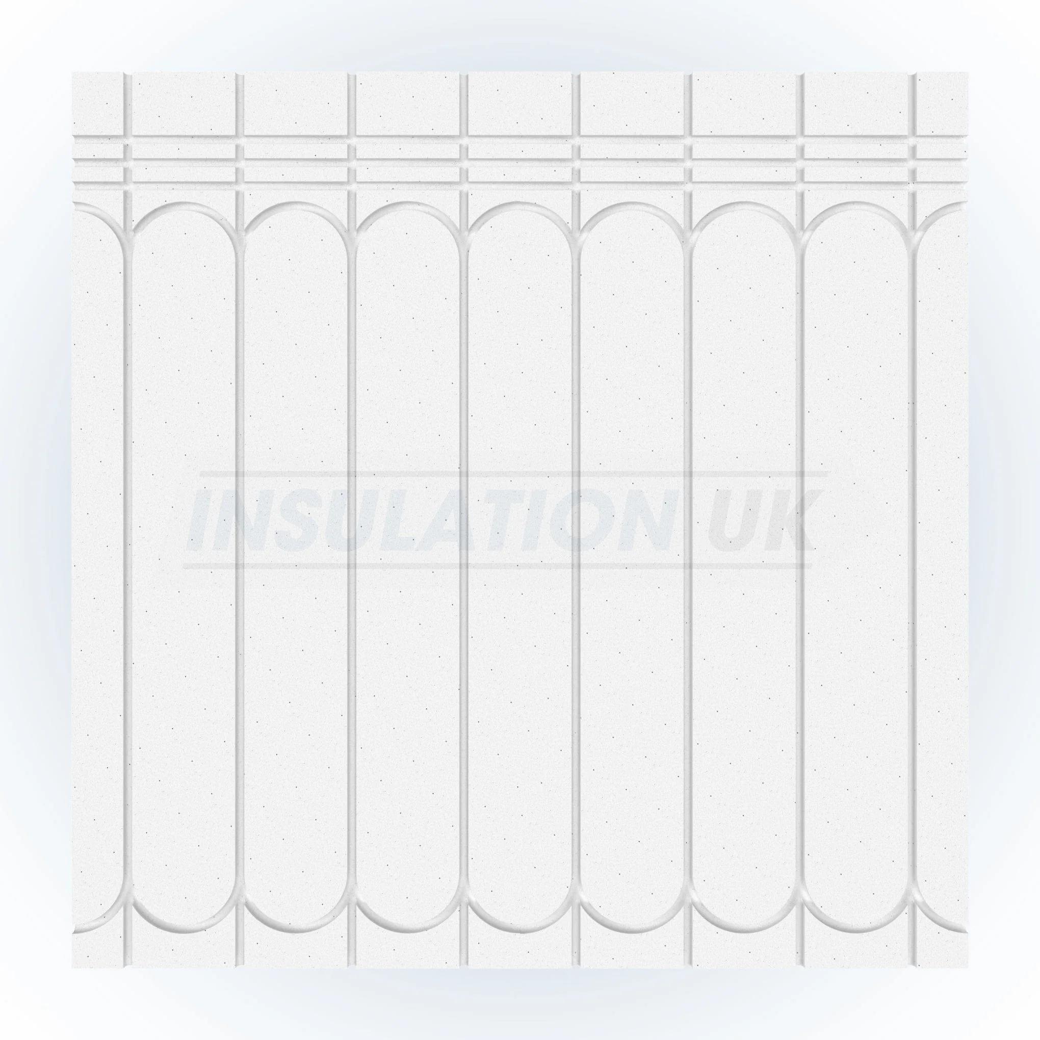 25mm Tekwarm EPS150 Low Profile UFH Board 1200mm x 1200mm (1.44m2) 16mm Pipe - 150 centers - Image 3