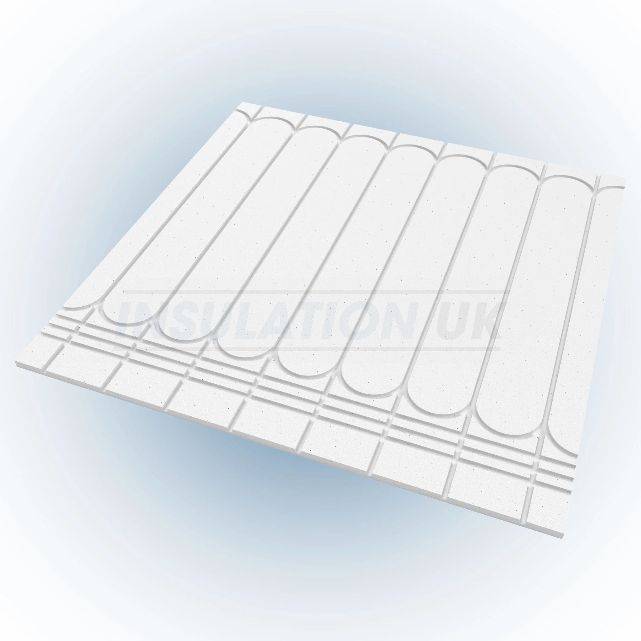 25mm Tekwarm EPS150 Low Profile UFH Board 1200mm x 1200mm (1.44m2) 16mm Pipe - 200 centers