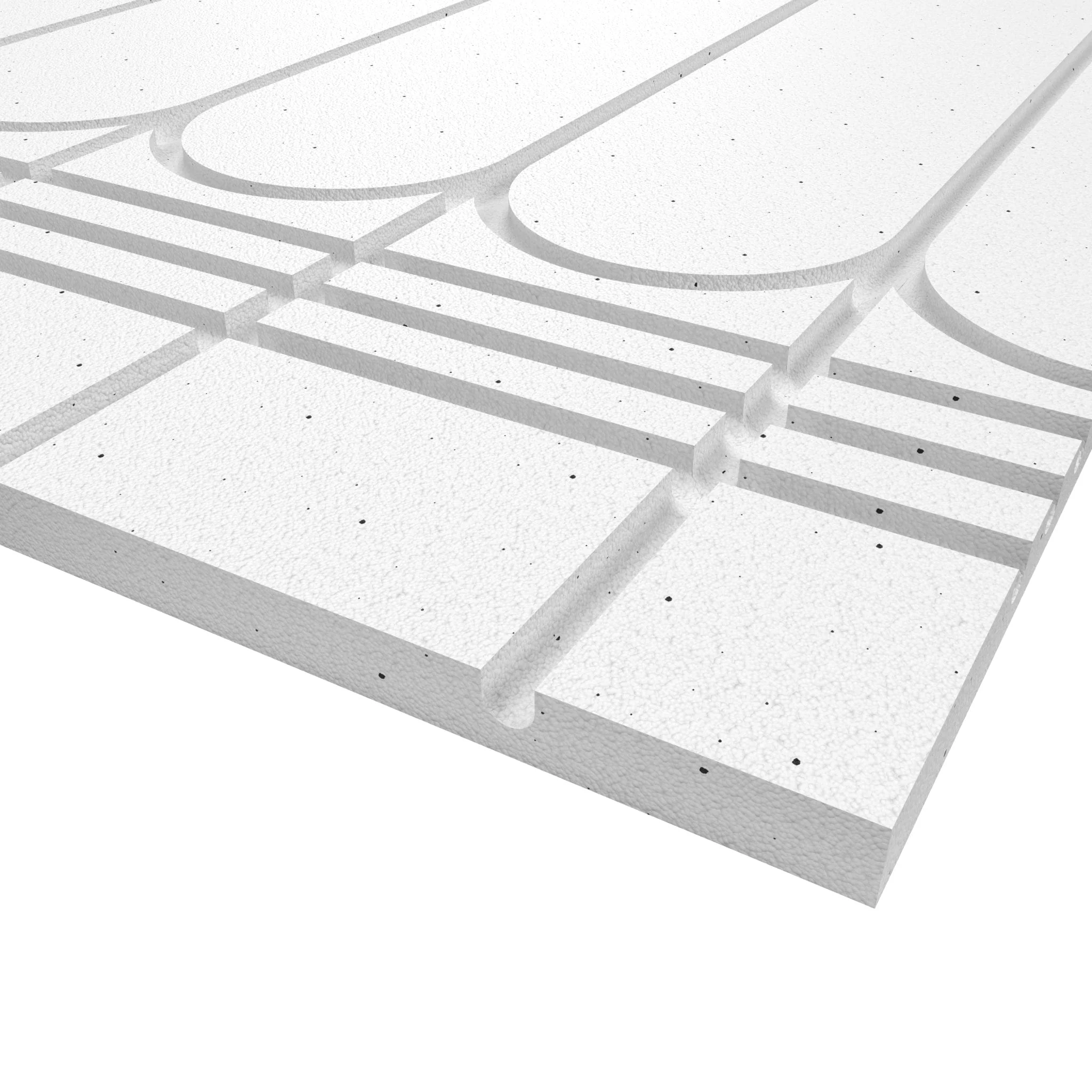 35mm Tekwarm EPS150 Low Profile UFH Board 1200mm x 1200mm (1.44m2) 16mm Pipe - 200 centers - Image 4