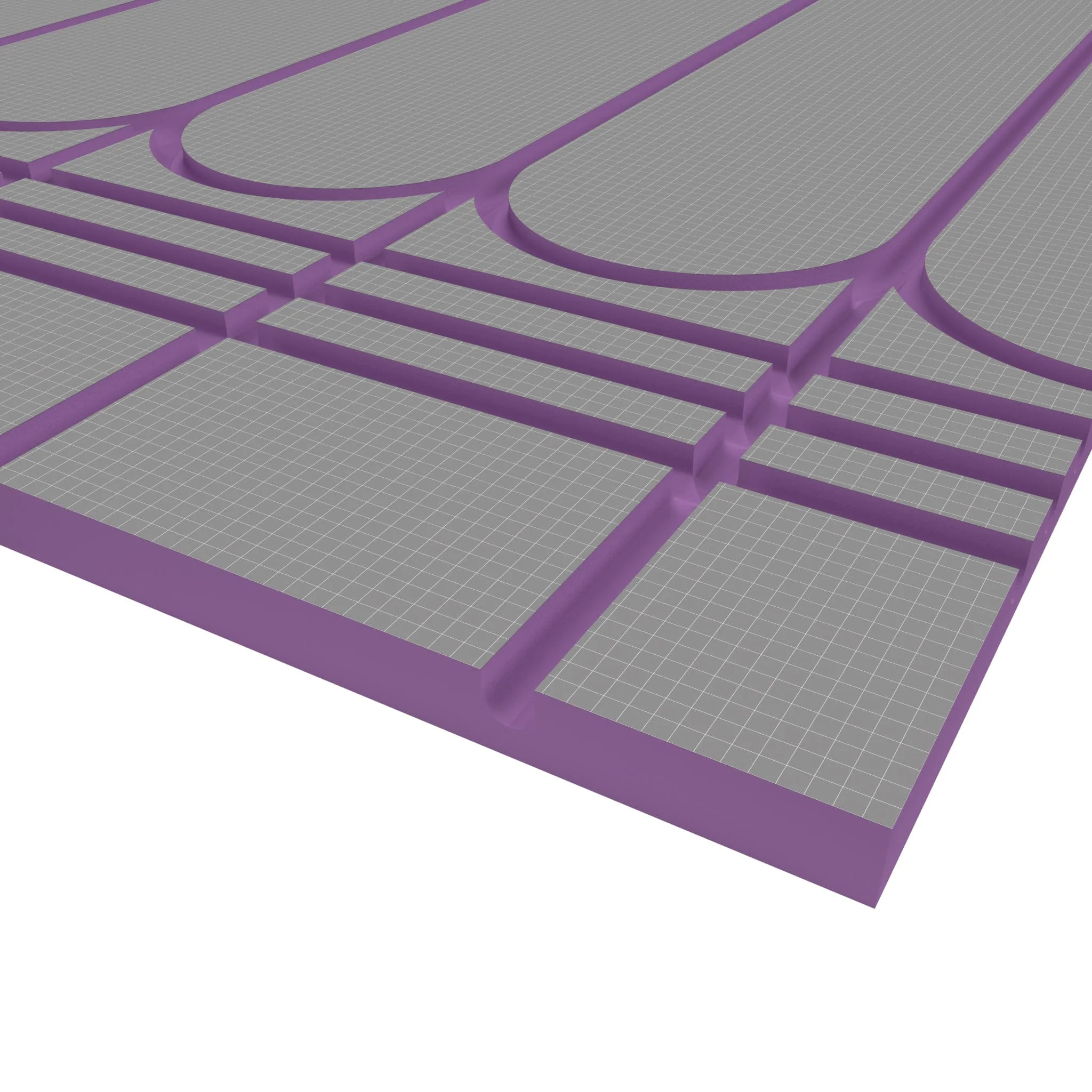 Tekwarm Lite Low Profile UFH Board  1200mm x 600mm x 20mm  16mm Pipe / 150mm Centres - Image 5