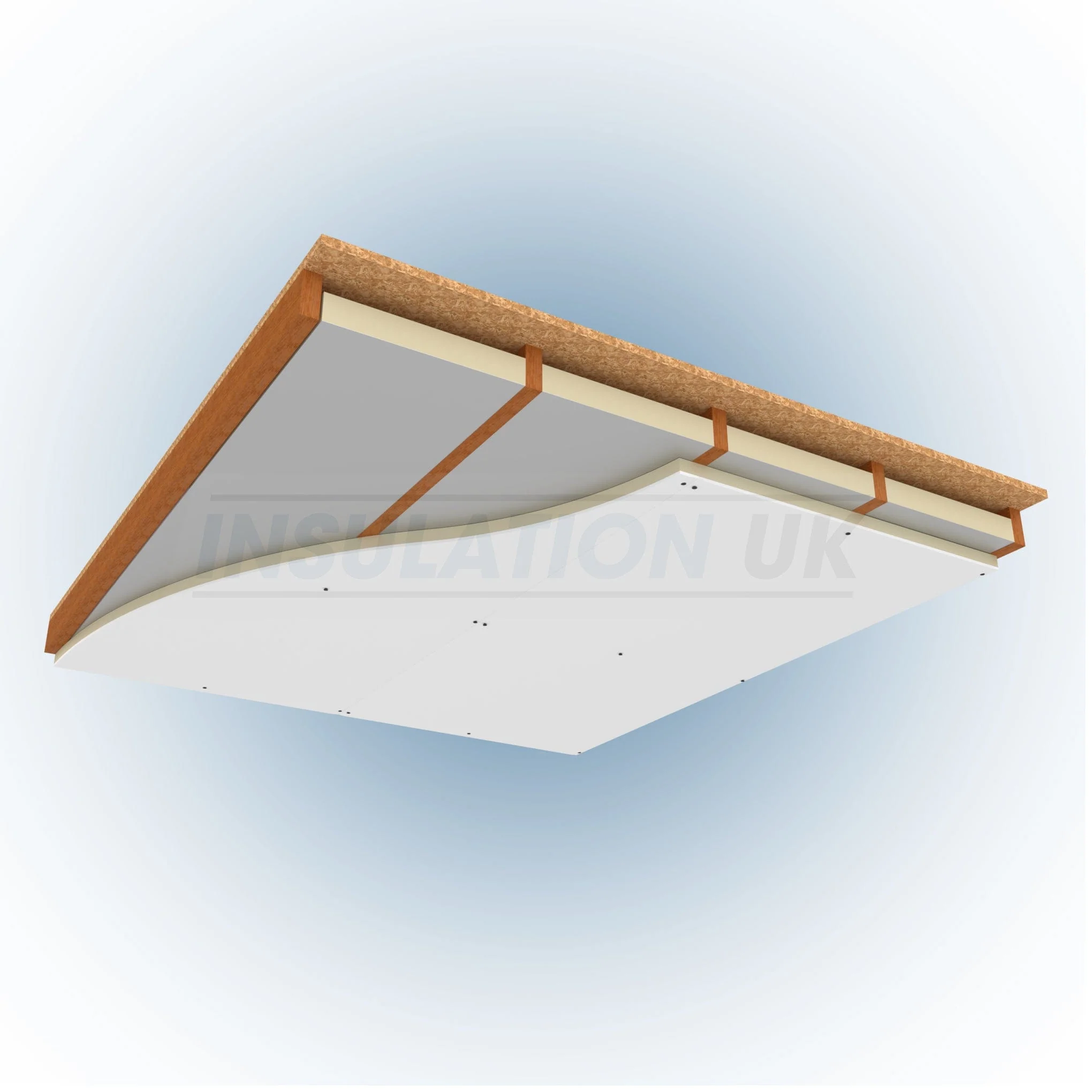 32.5mm Tekwarm PIR Insulated Plasterboard 2.4m x 1.2m - Image 7